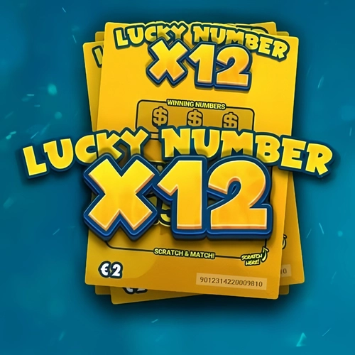 Lucky Numbers x12 at Boho Casino offers an engaging and visually appealing scratch card experience.