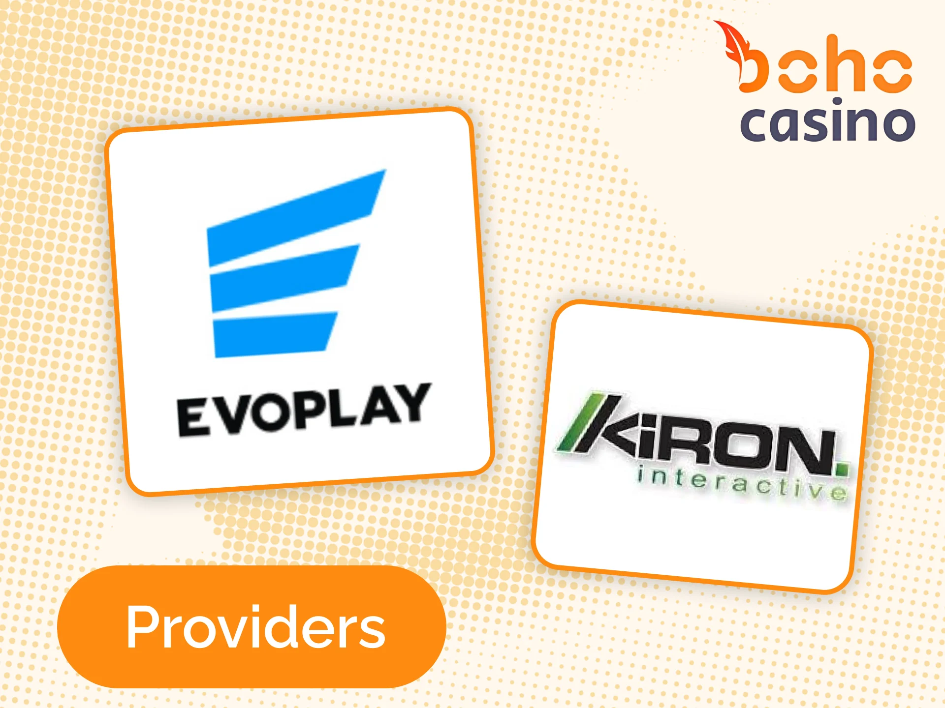 Check out Boho Casino's list of VSports providers.
